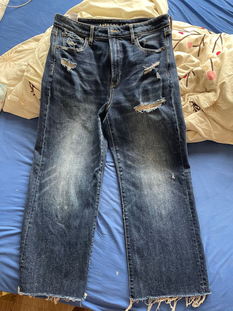 American Eagle Wide Leg Pants, Women's 