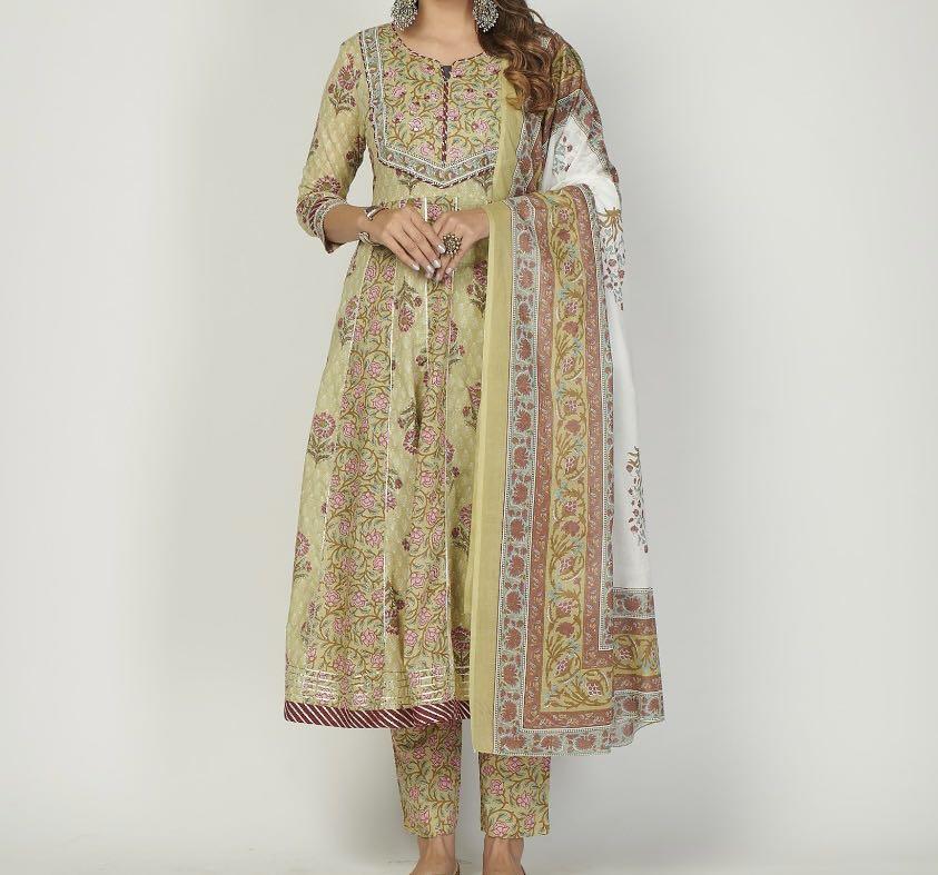 PRE ORDER Anarkali Punjabi Suit Full sets w dupatta