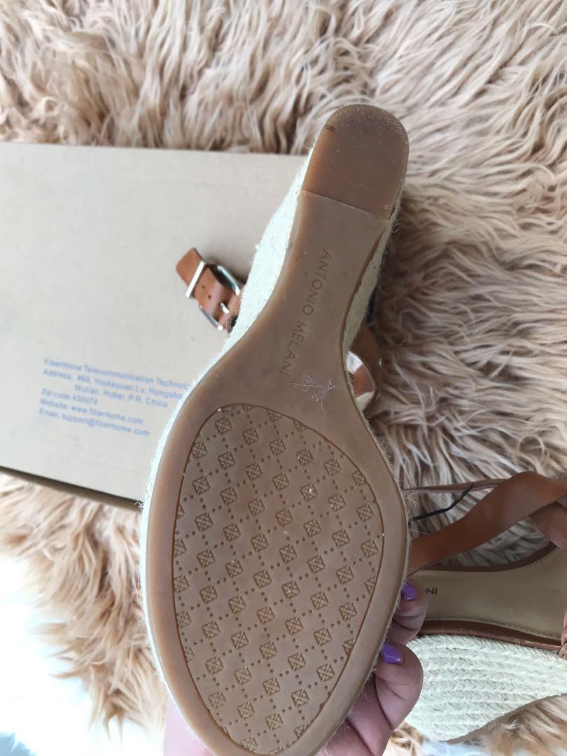 Antonio melani wedge sandals hotsell