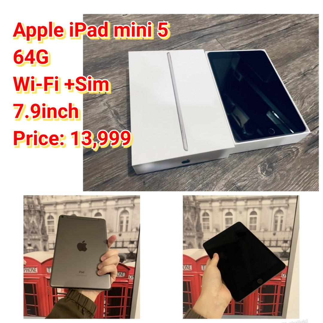 Apple iPad mini 5 G SIM, 手機及配件, 平板電腦, 平板電腦  iPad在