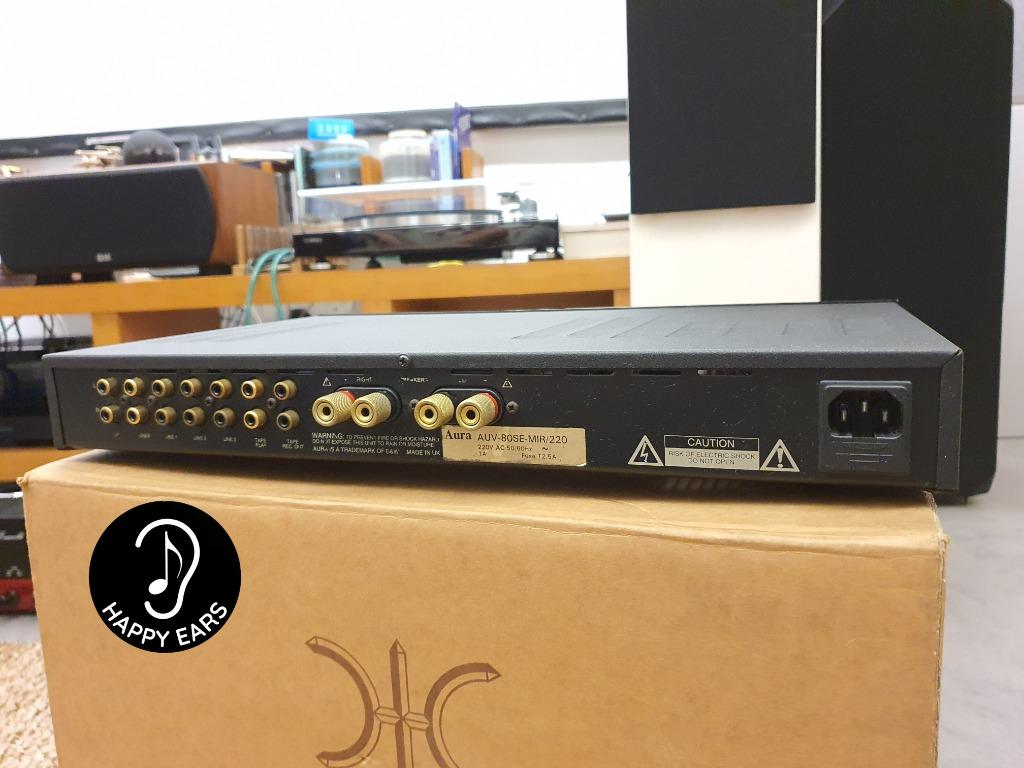 AURA VA80SE 50W MADE IN UK B&W INTEGRATED HIFI AUDIO AMPLIFIER, Audio