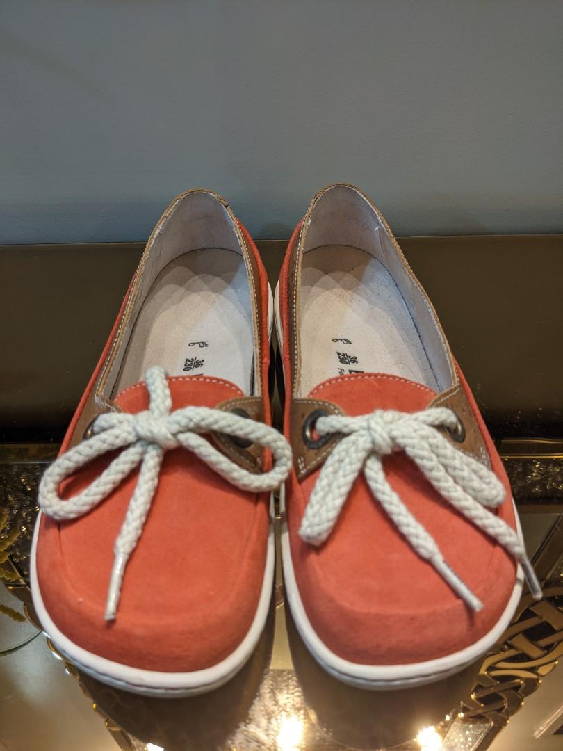Birkenstock top boat shoes