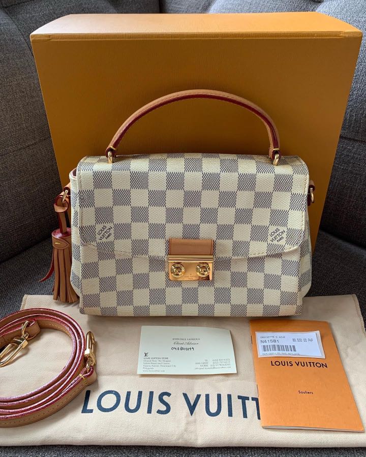 REAL VS FAKE Louis Vuitton Croisette Bag (MAY NAPEKE NANAMAN😢) 