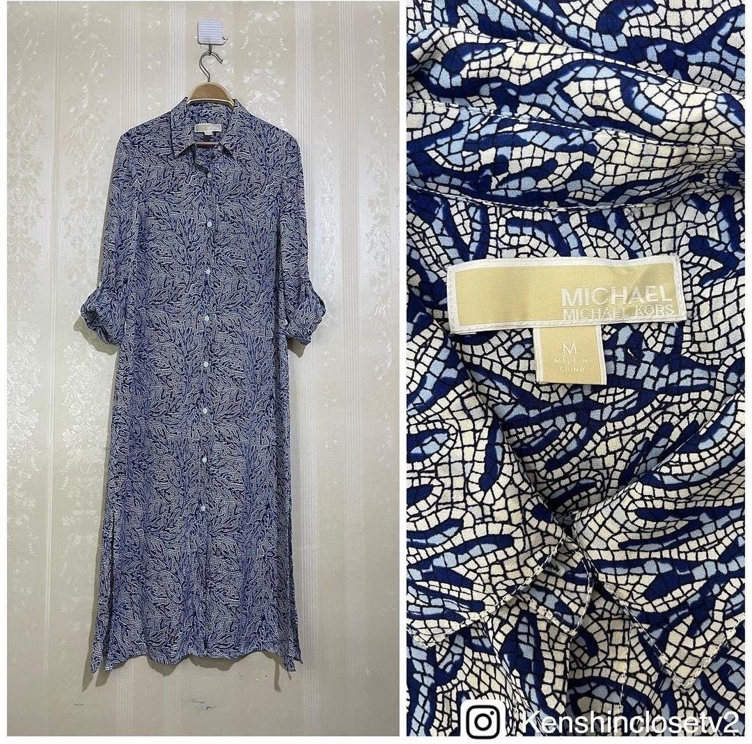 Michael Michael Kors Printed Tie-Neck Maxi Dress, Size 4, | eBay | Michael  kors dresses, Womens dresses, Maxi dress