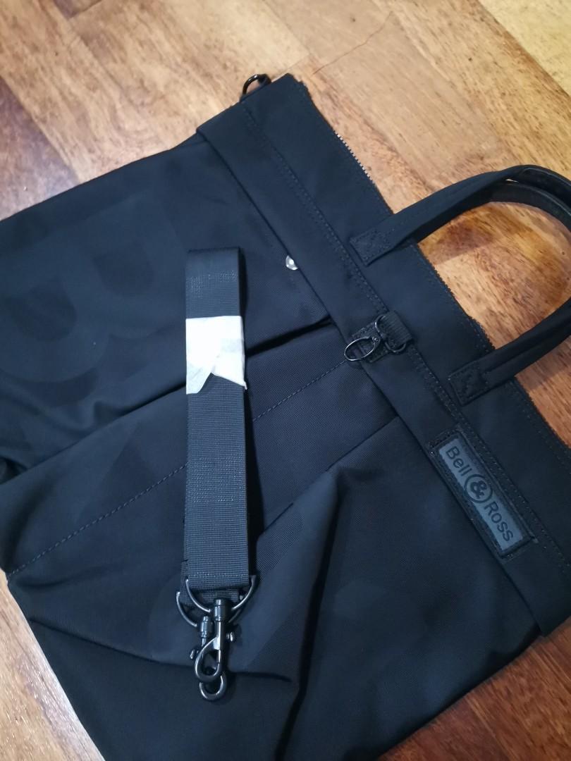 Bell Ross Documents Bag with Sling Men s Fashion Bags