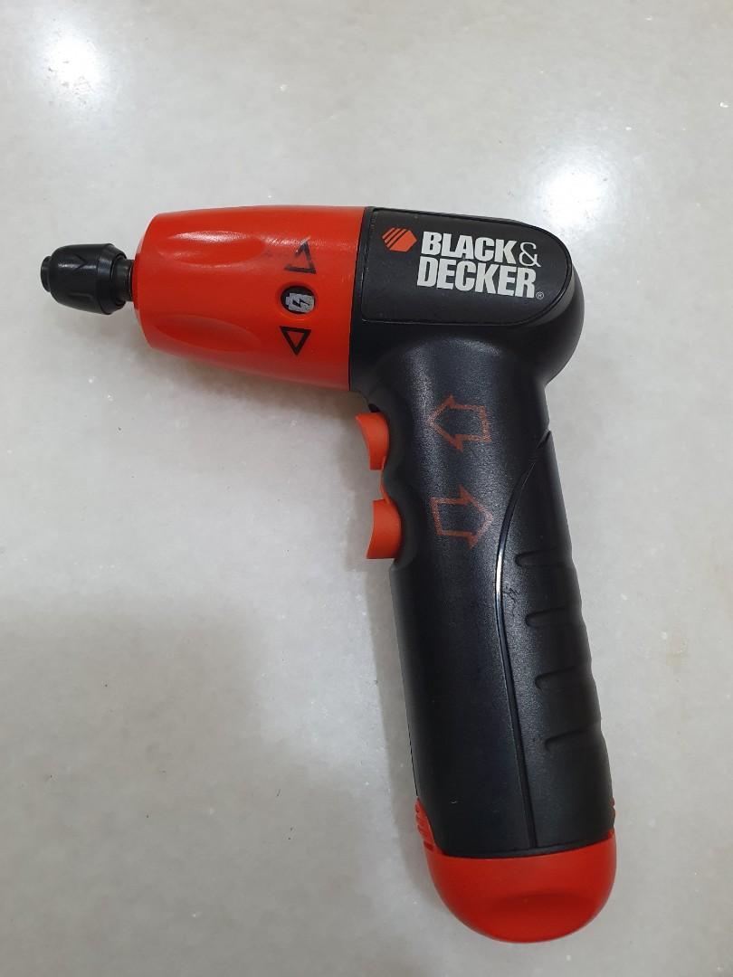Black & decker battery online operated screwdriver