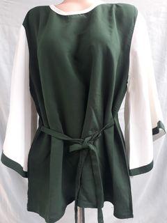 Blouse hijau army