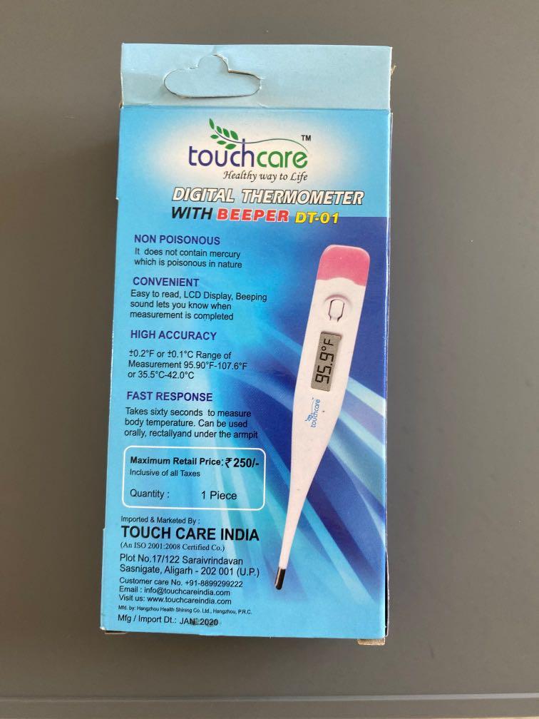 BNIB Digital Thermometer with Beeper, Health & Nutrition, Thermometers
