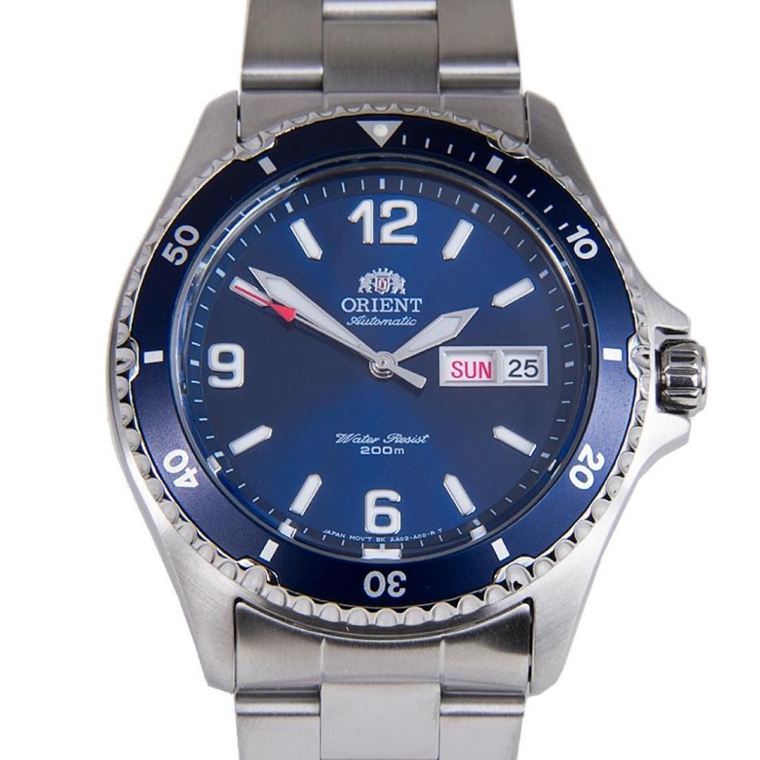 BNIB Orient Mako Diver Blue AA02002D Men s Fashion Watches