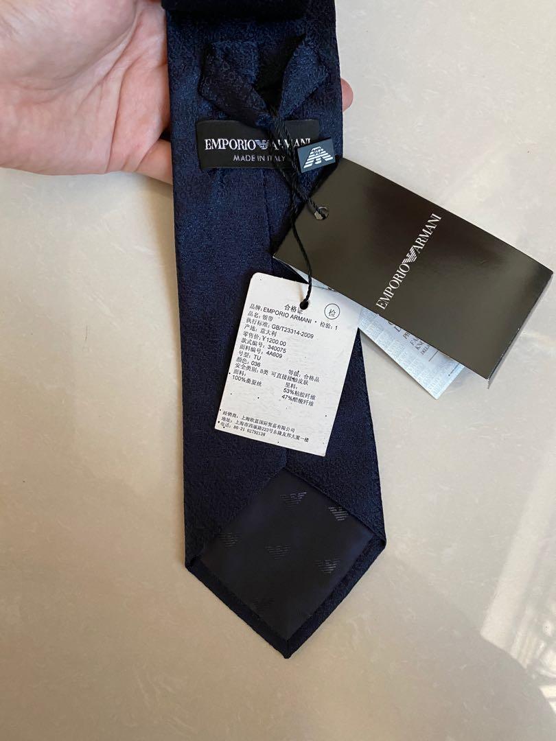 emporio armani ties