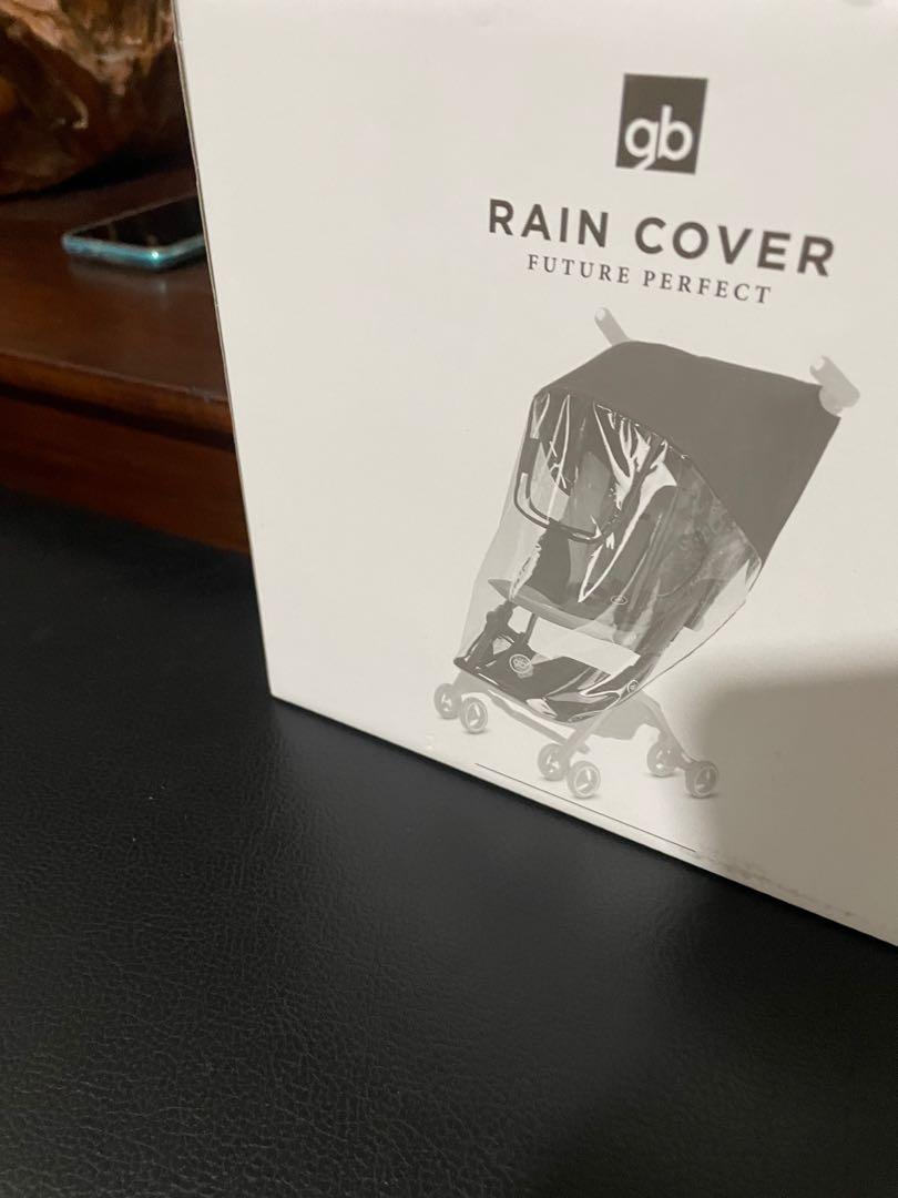 Brand new GB pockit+ all city stroller rain cover and car seat adapter