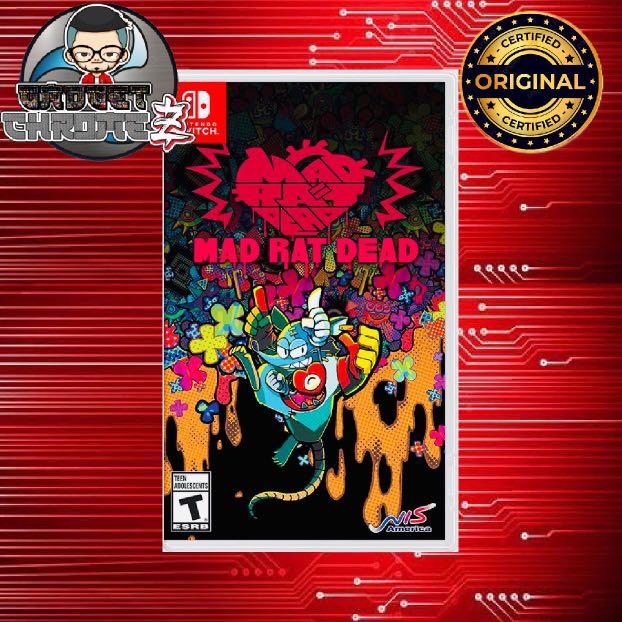 Nintendo Switch | Mad Rat Dead | BRAND NEW (Category: Nintendo) located in San Jose del Monte. Submitted by gadget_chromez (Listing ID 1161073908, Image 1). Description: MAD RAT DEAD BRANDNEW / SEALED Physical Cart. Safely packed with 2 layers of thick bubble wrap for maximum protection upon shipping out..