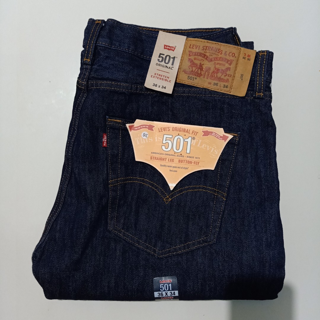 Brandnew Levis 501 Made in Egypt, Men's Fashion, Bottoms, Jeans on ...