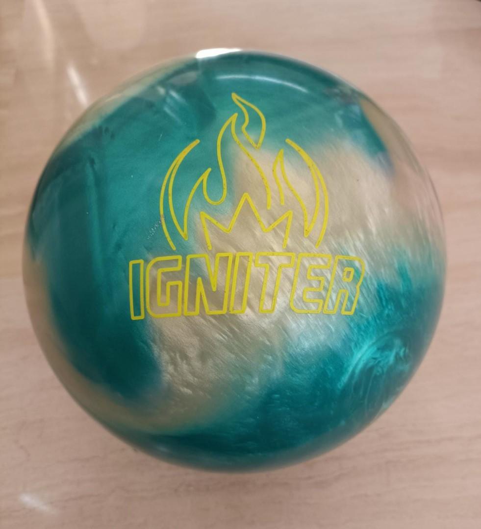 Brunswick IGNITER Pearl 15lbs bowling ball, Sports Equipment, Sports