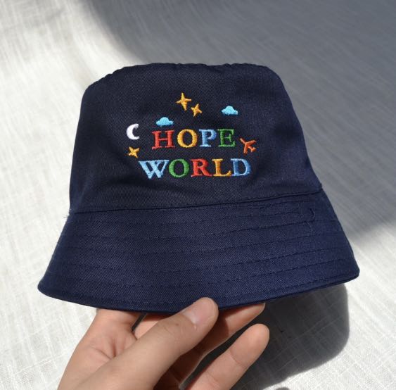 PO) BTS Bucket Hat (Hope World), Men's 