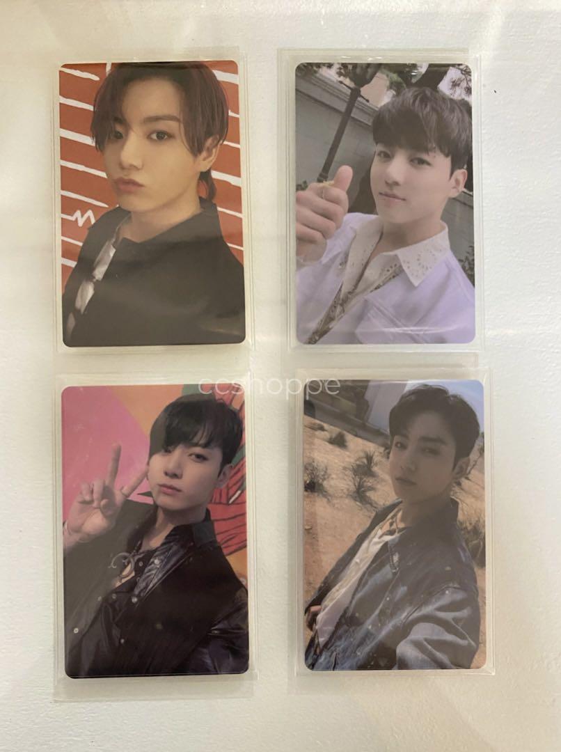 BTS Butter Jungkook pc Jp japan pob & Lucky Draw photocard, Hobbies & Toys, Memorabilia