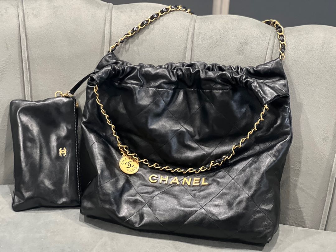 Chanel 22 Tote Medium, Luxury, Bags & Wallets on Carousell