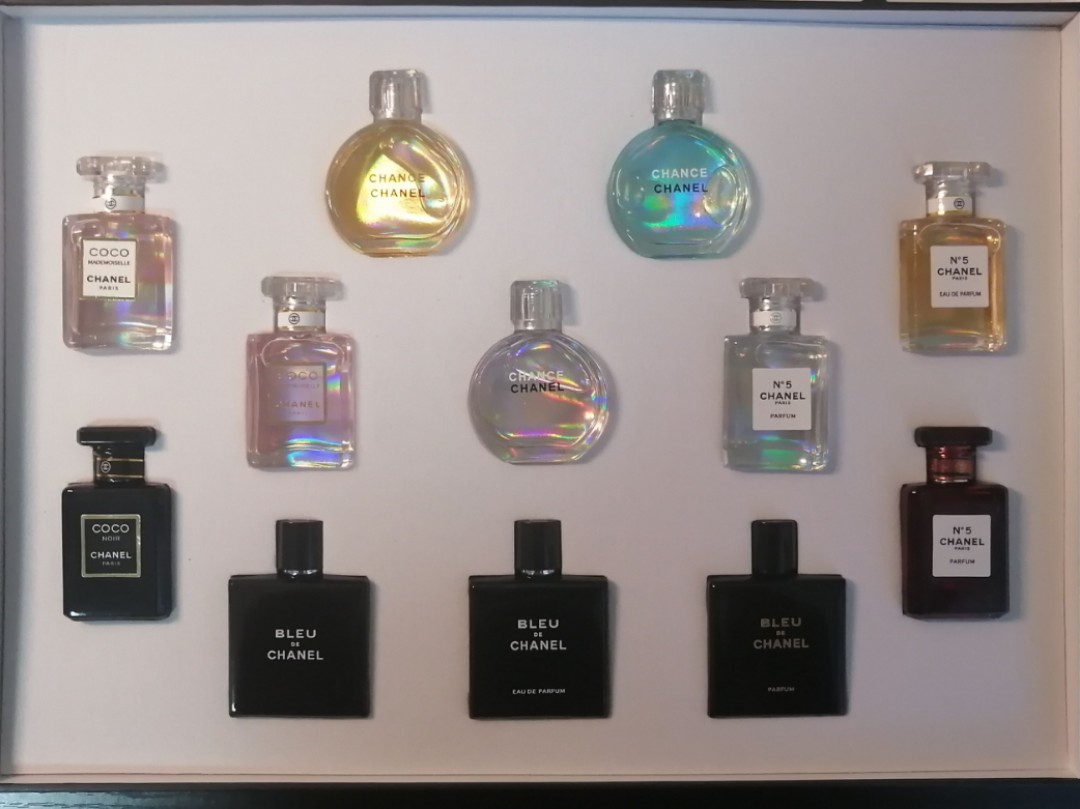 Chanel perfume gift set