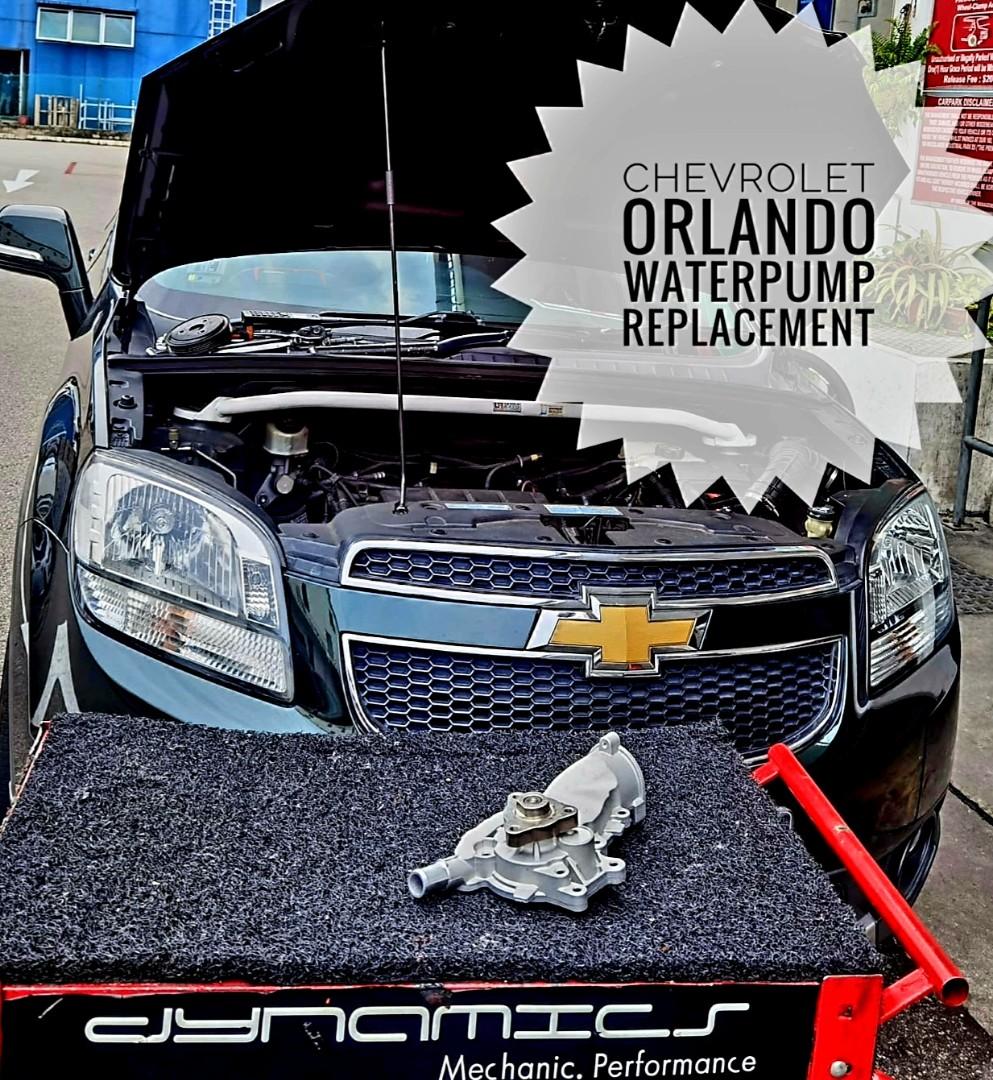 Chevrolet Orlando: Thermostat housing replacement, Car Accessories ...