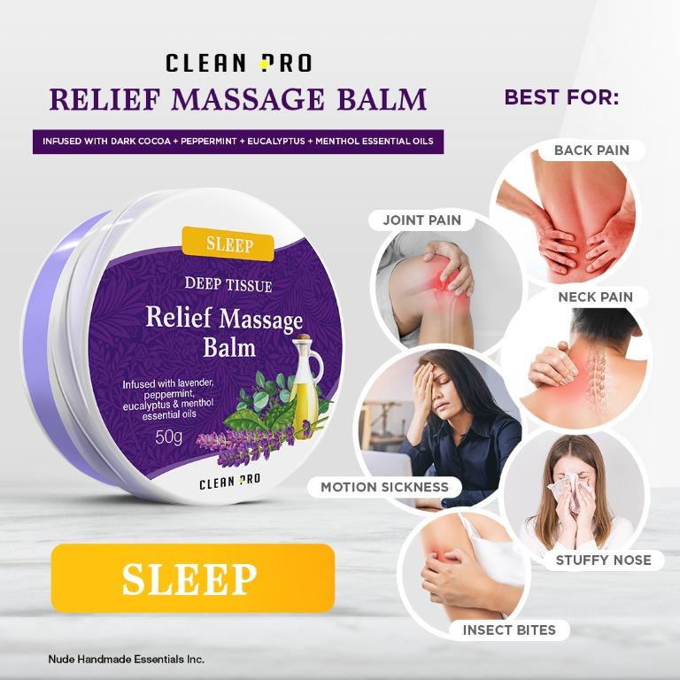 Muscle Relaxing Massage Balm 100 Grams – Professional Muscle Relief Wax For Massage Therapy, Sports Massage, Reflexology And Physiotherapy | Me Time Therapies - View #5