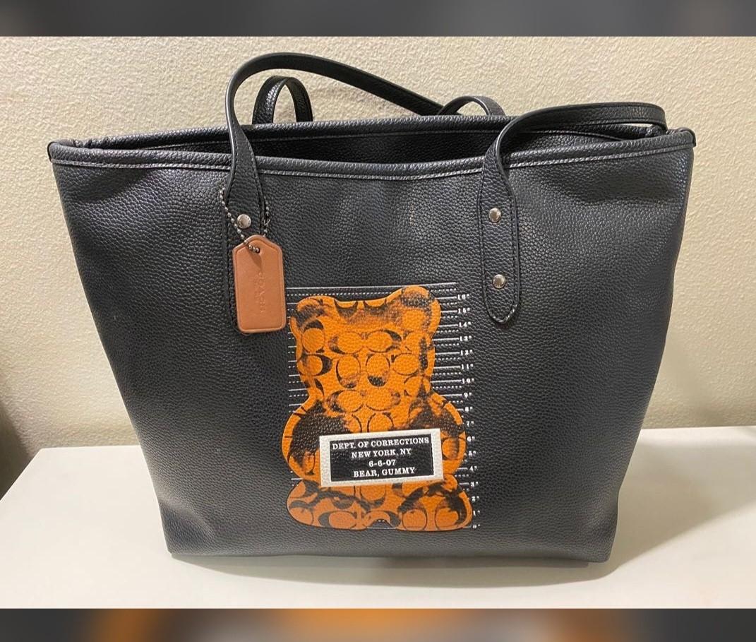 Coach Gummy Bear Shoulder Tote Bag