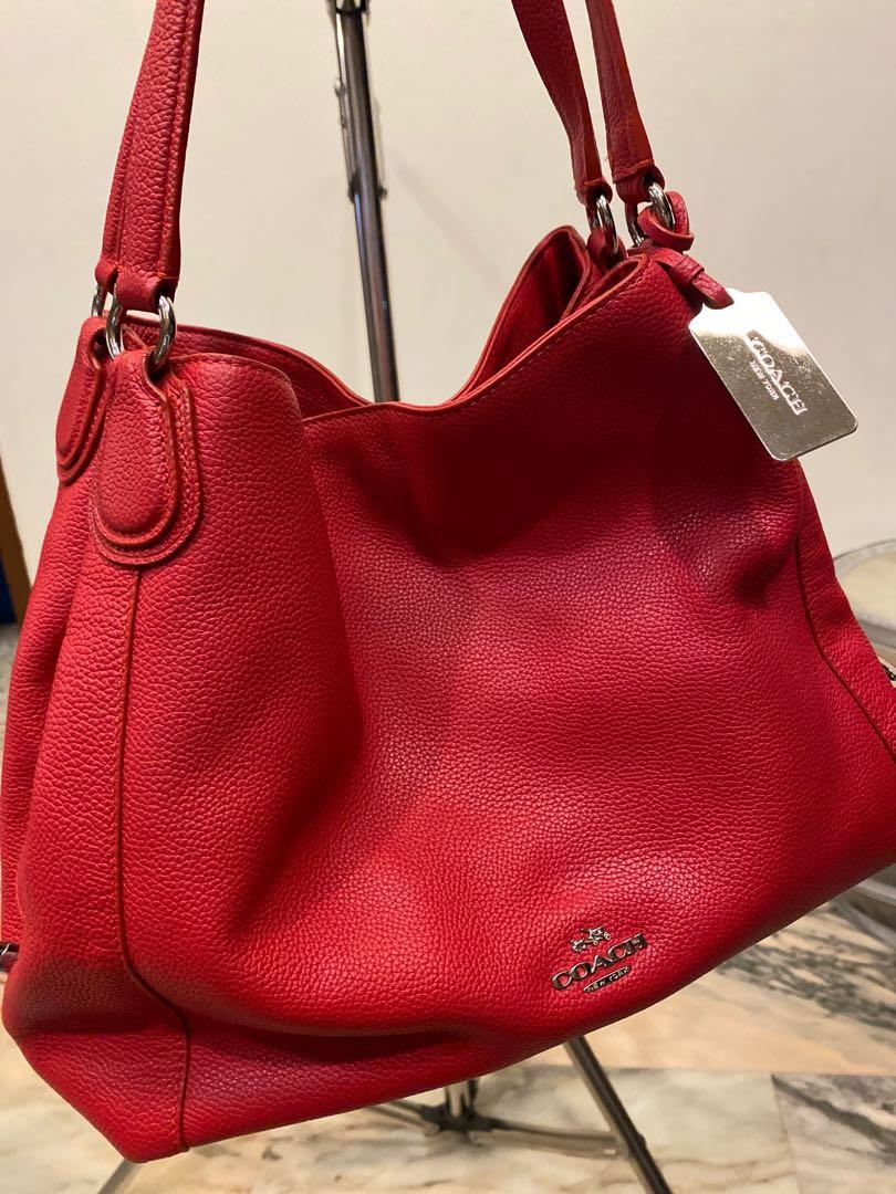 Coach edie shoulder bag with large whiplash online