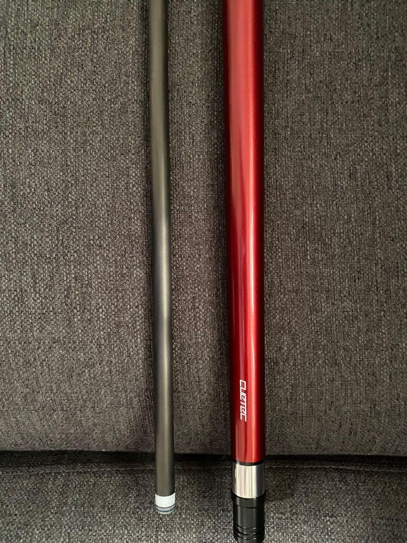 Cuetec Cynergy SVB Gen One Ruby Red Pool cue, Sports Equipment, Sports ...