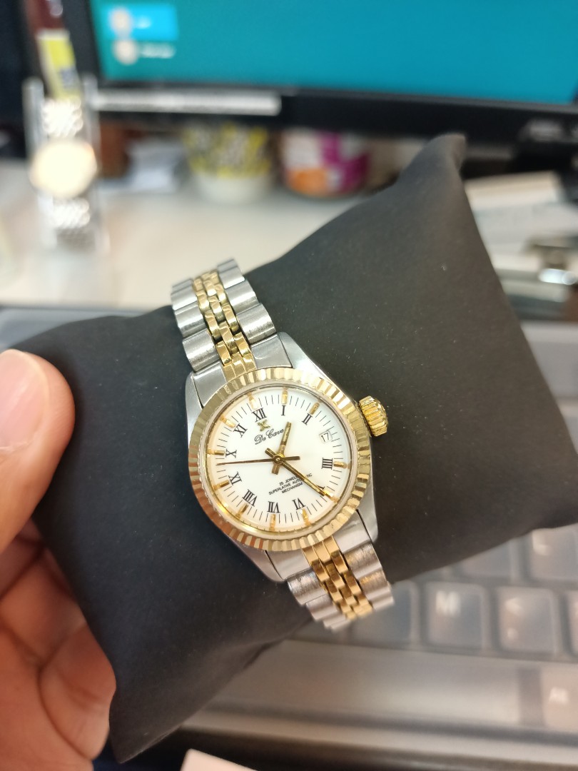 De Cave Datejust Homage Swiss Superlative Automatic Mechanism with