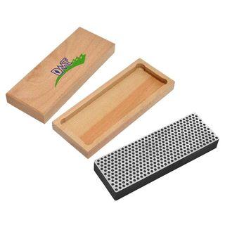 DIAMOND WHETSTONE™ Sharpener Extra-Coarse With Hardwood Case | 8 Inches
