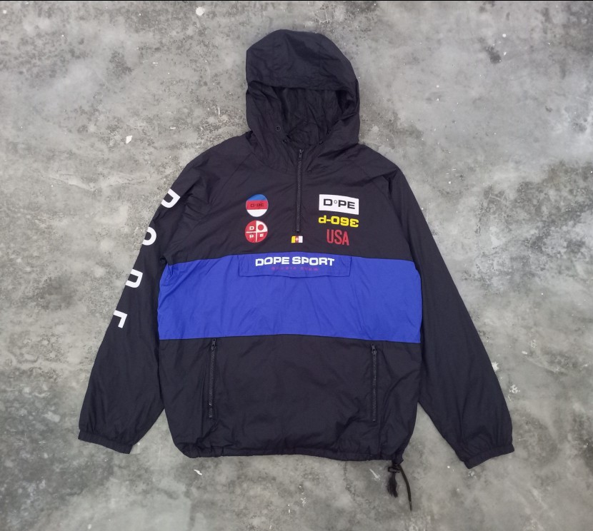 DOPE Sport bougie crew anorak jacket Men s Fashion Coats