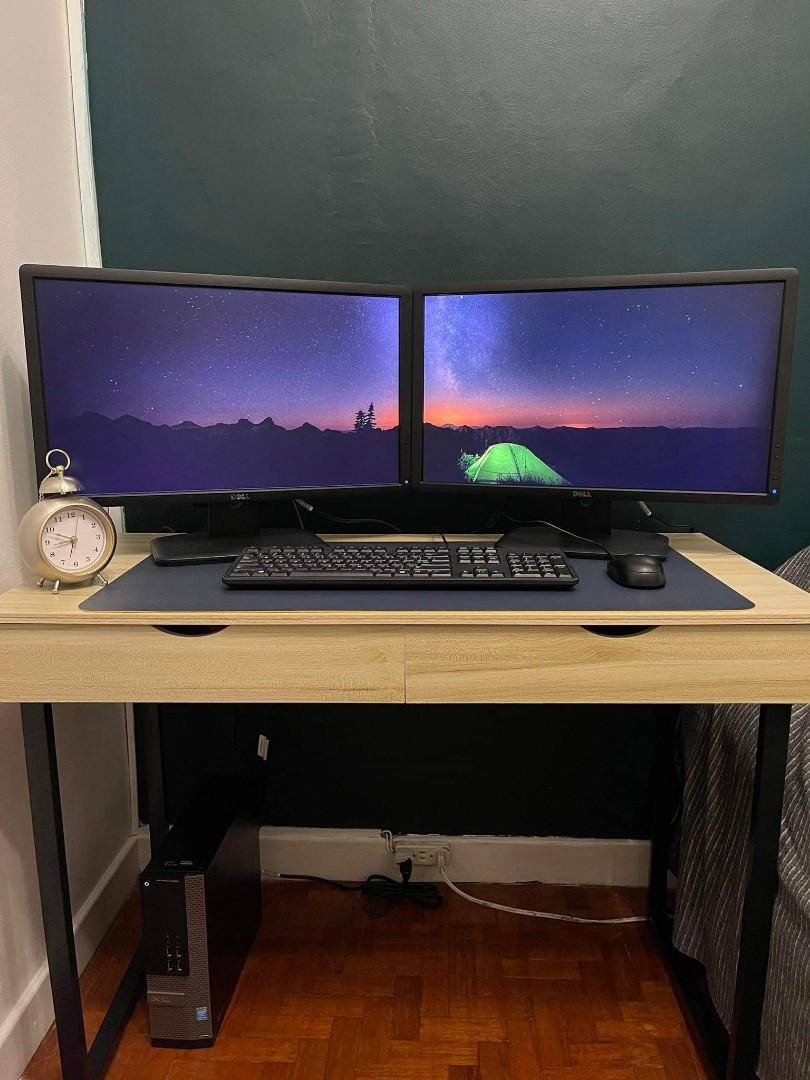 Dual monitor desktop for sale 