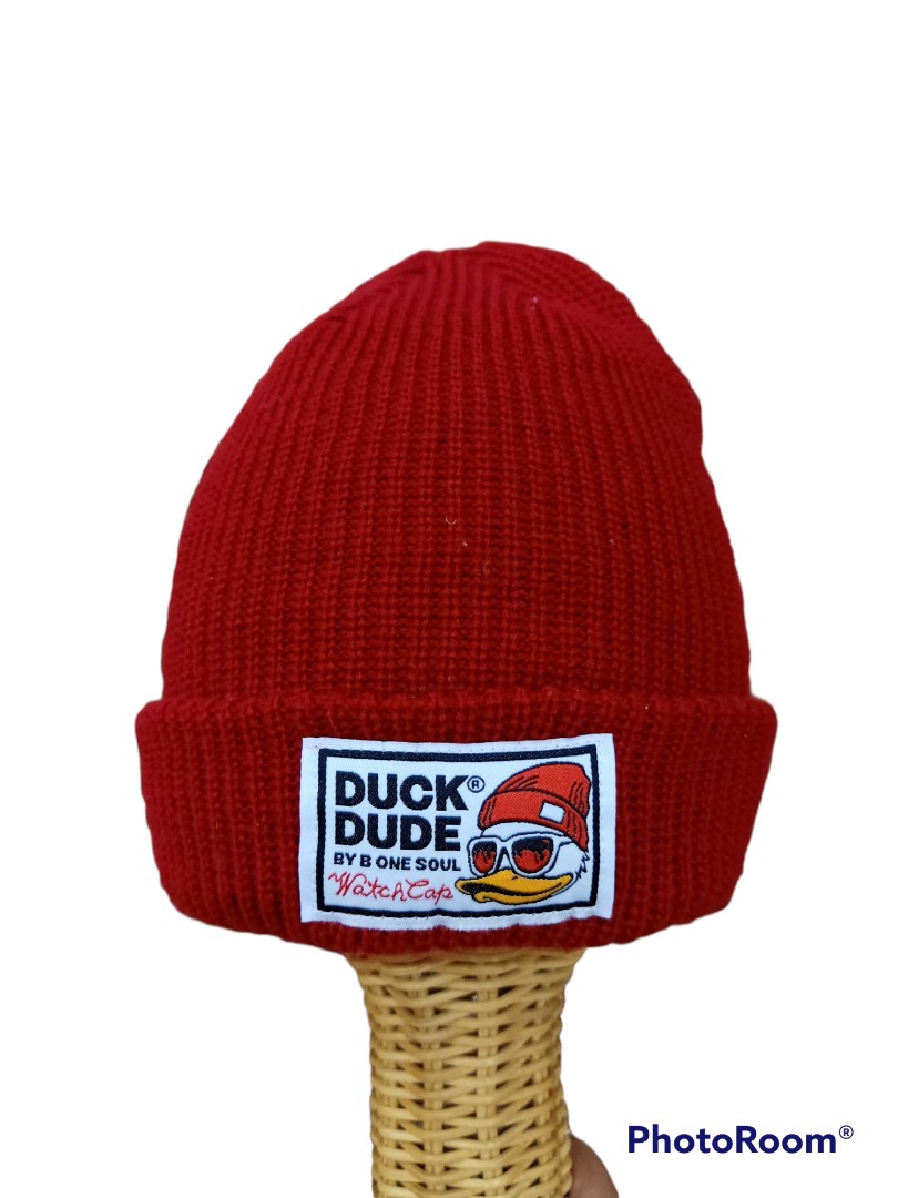 Duck Dude Beanie, Men's Fashion 