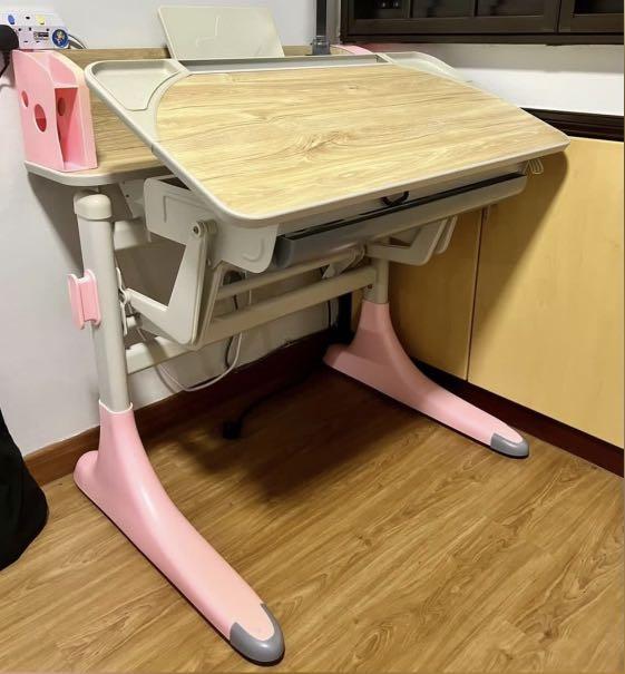 Ergonomic study table and chair, Furniture & Home Living, Furniture