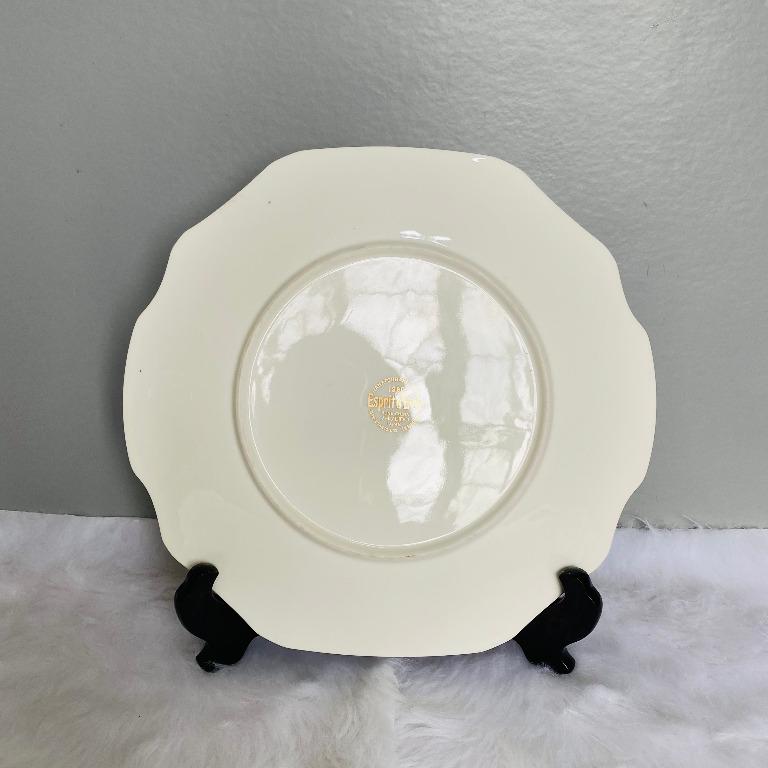 Esprit d' Erte Shiseido Painted Dinner or Deco Plate (Category: Dinnerware & Cutlery) located in Consolacion. Submitted by posh_avenue_home (Listing ID 1161183428, Image 3). Description: In very good condition. From Japan. 100% Authentic!!! 10.5 inches. 2 pcs available .