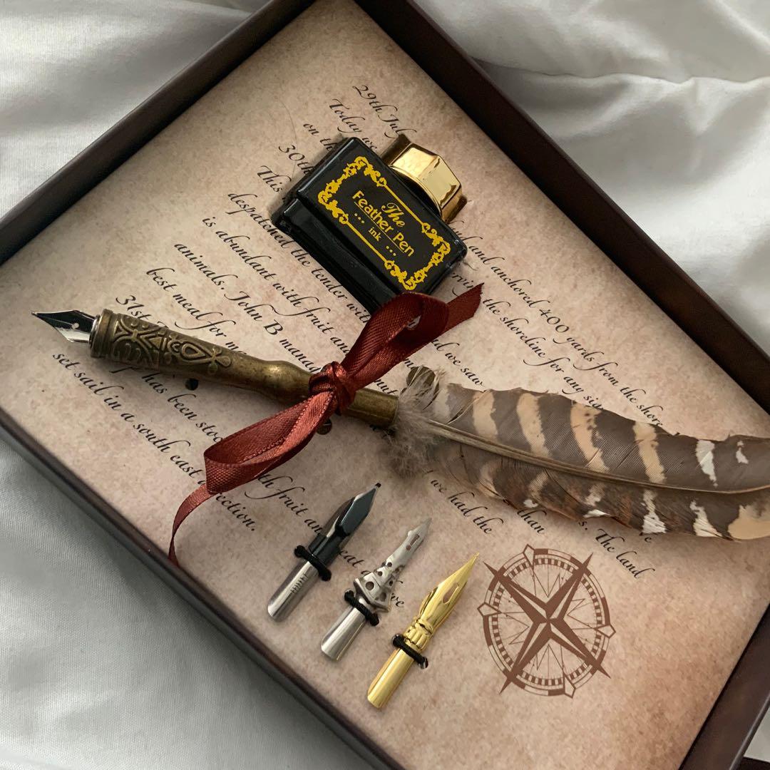 Feather Pen set (Category: Stationery & School Supplies) located in Paranaque City. Submitted by gonie (Listing ID 1161060950, Image 2). Description: .