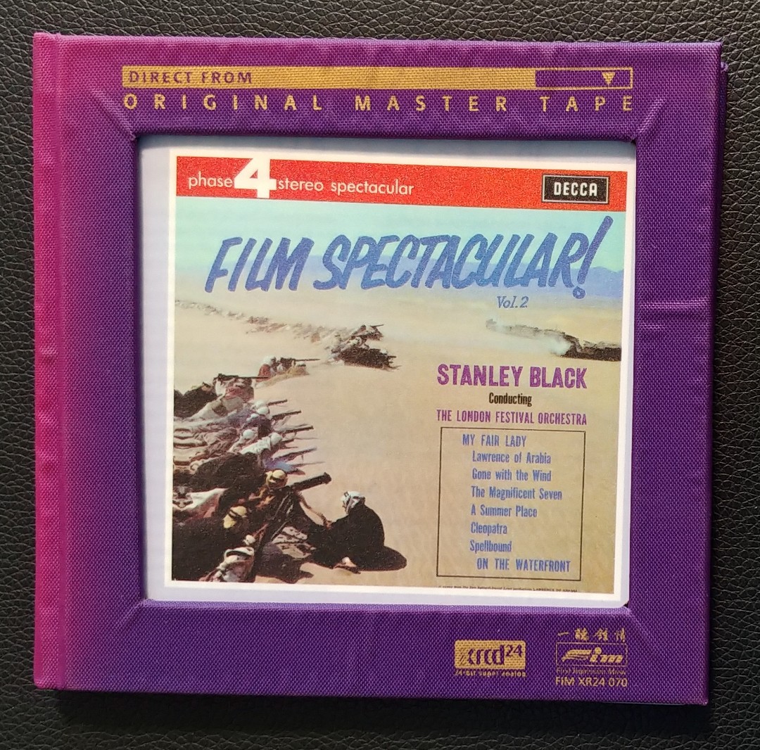 2CD Film Spectacular/Stanley Black 007等映画音楽集-