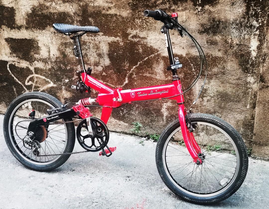 Lamborghini folding bicycle clearance