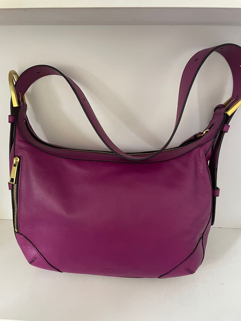 Fossil Hannah Hobo Shoulder Bag, Women 