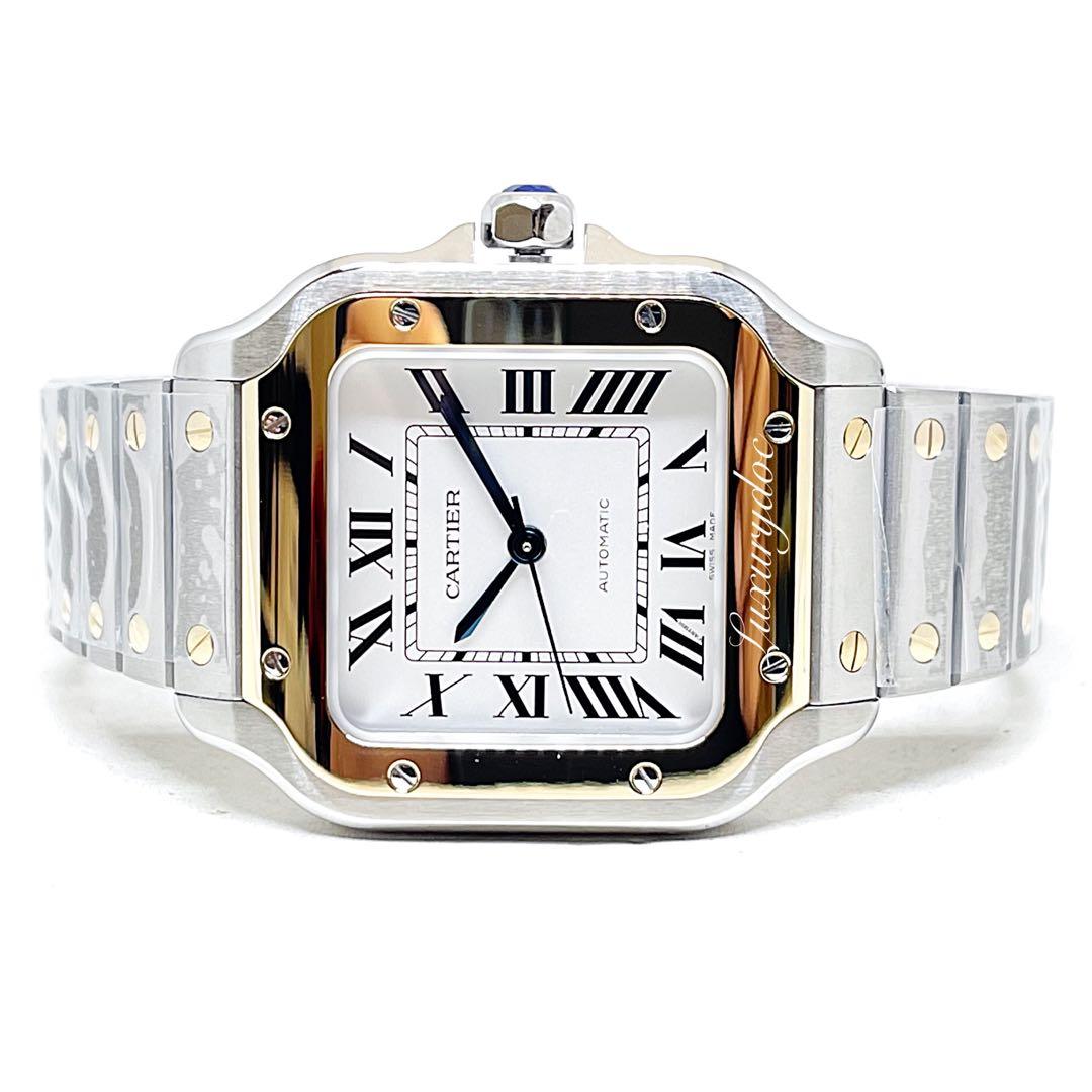 Cartier two hotsell tone watch