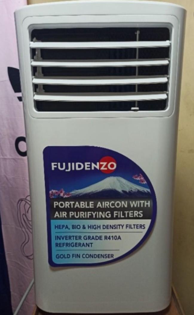 Fujidenzo Portable Aircon 1.5 hp, TV & Home Appliances, Air Conditioning and Heating on Carousell