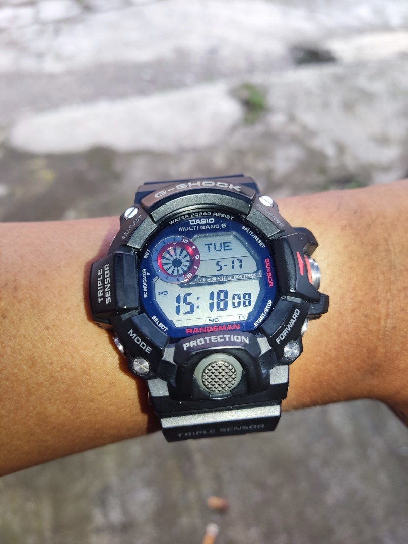 G shock GW 9400 1DR Rangeman, Fesyen Pria, Jam Tangan di Carousell