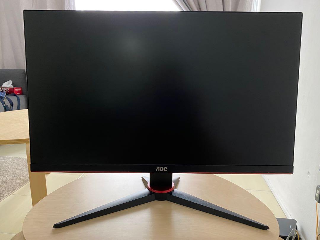 Gaming Monitor AOC 24 inci 24G2E5, Computers & Tech, Parts