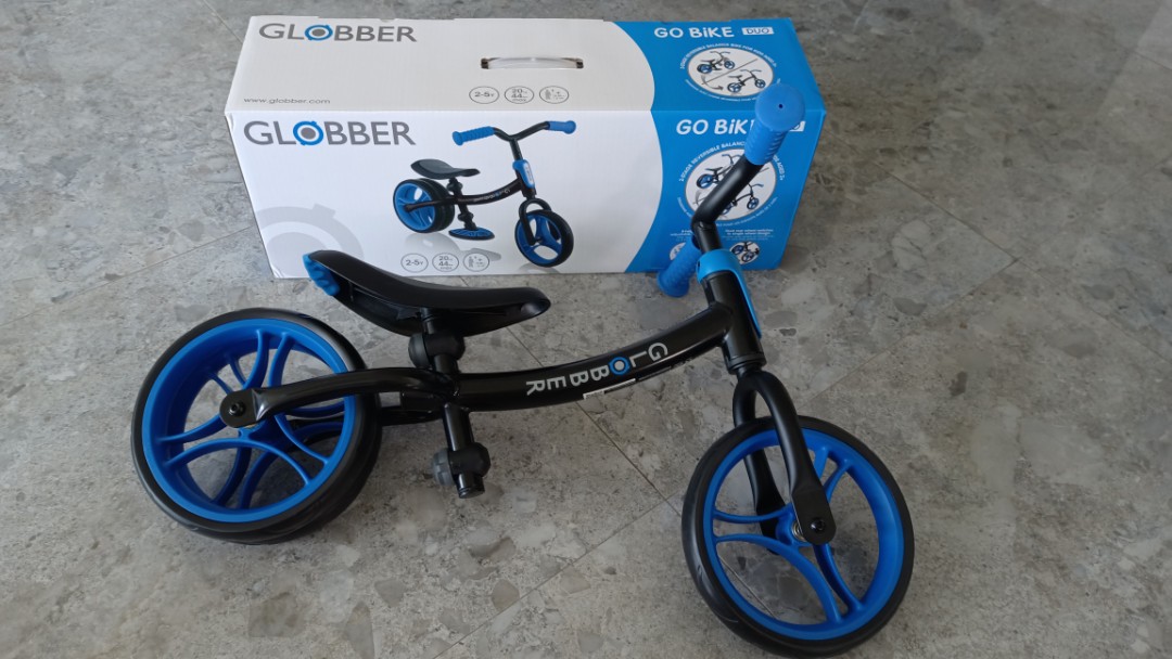 Globber Go Bike Duo Balance Bike (Like Brand New), Sports Equipment