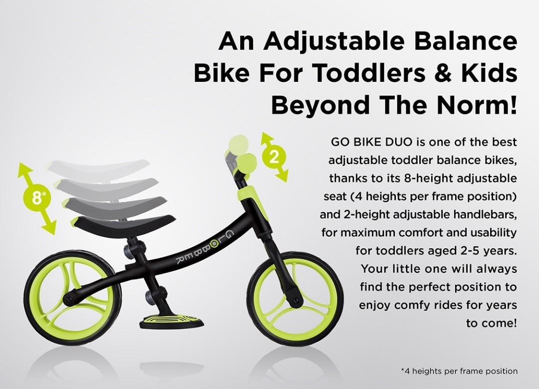 Globber Go Bike Duo Balance Bike (Like Brand New), Sports Equipment ...