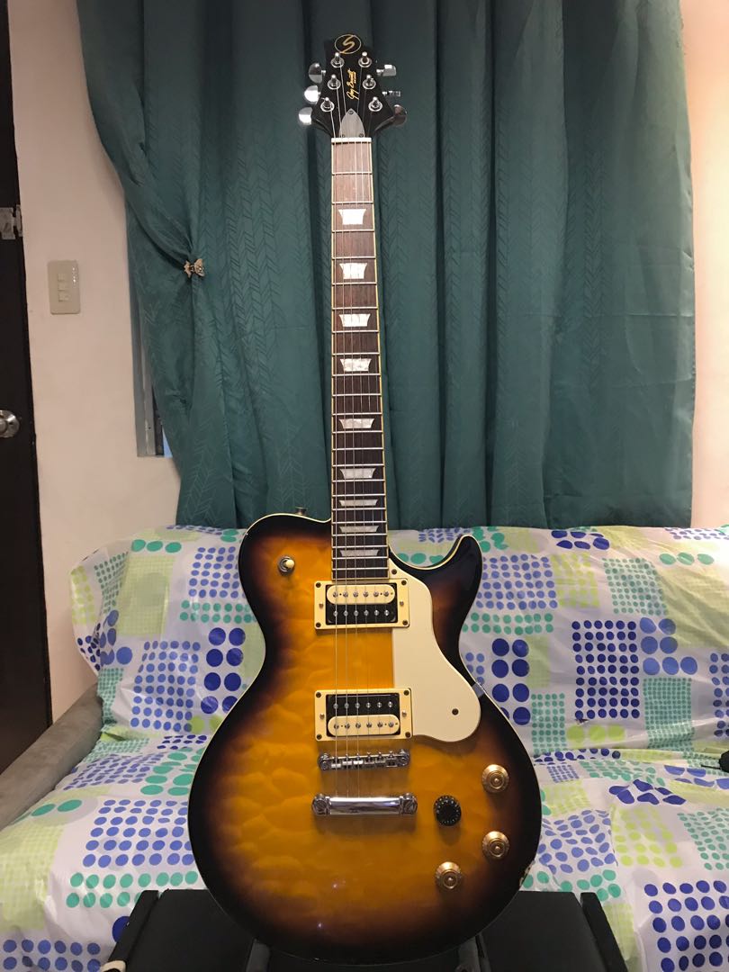 Greg bennett outlet les paul guitar