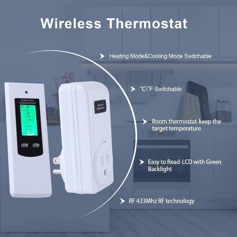 H2147 Petuivcor Programmable Wireless Temperature Controller Electric