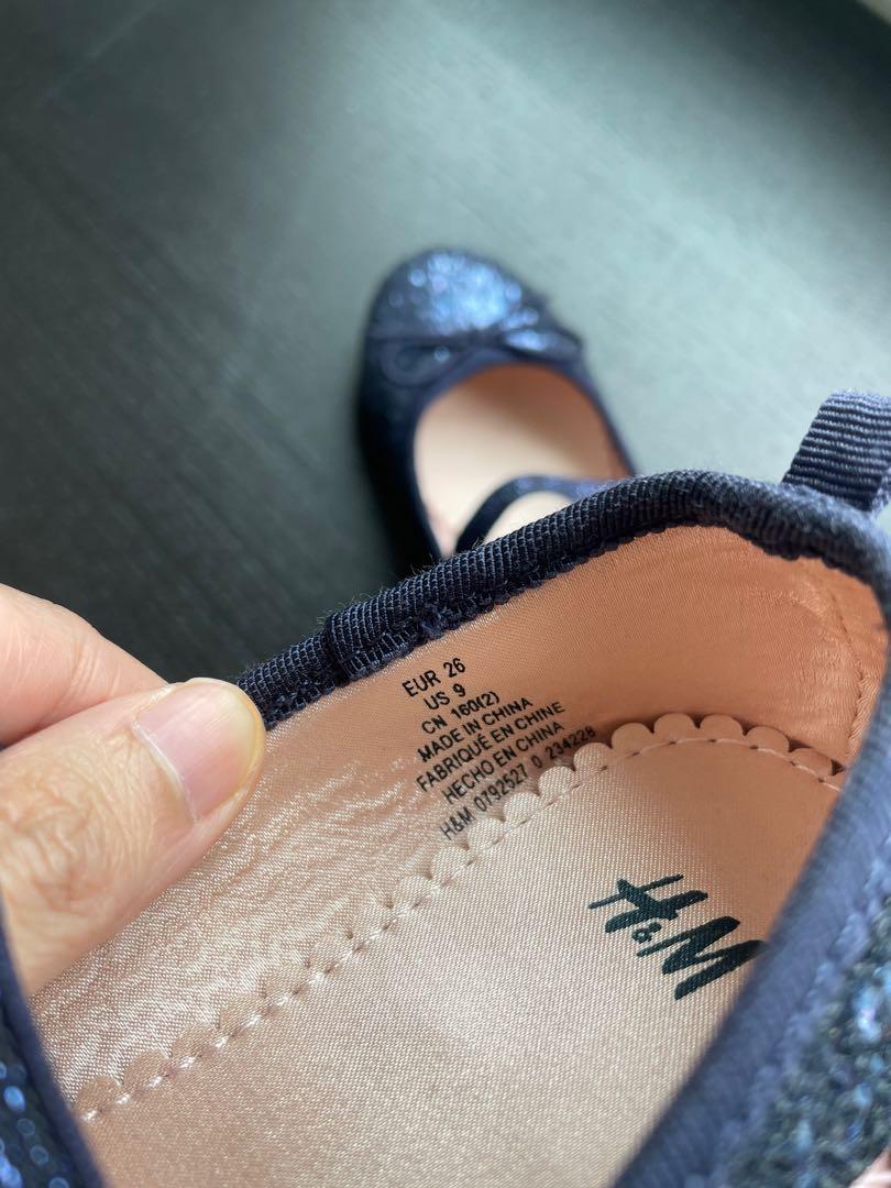 H and m ballet pumps best sale