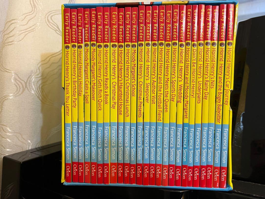 Horrid Henry Early Reader Set (25 books), 興趣及遊戲, 書本& 文具 