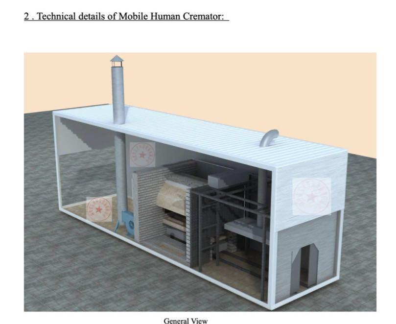 Human Cremation Machine (Category: Industrial Equipment) located in Pasig City. Submitted by abitofeverythin (Listing ID 1161065027, Image 2). Description: Cremation Machine P7,000,000 / $134,615 now for only ₱3,000,000 ON HAND - Transportation of 40ft container - Crane - Installation & Setting up Freebies: - Transformer - Frequency Inverter - Bone grinder - Protection gear for operator Cremation Time : 20-30 mins body without coffin 40 - 50 mins