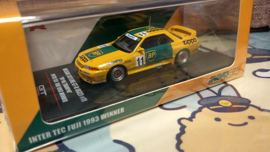 イノモデル インター テック フジ 1993 ウィナー INNO64 Nissan Skyline GTR R32 Inter Tec Fuji 1993 Winner 1/64 1:64